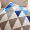 Geometry Embroidery Throw Pillow Covers 18x18 Decorative Floor Pillow Cover for Couch Chair Bed Room Cushion Cover
